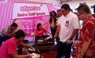 ELPIJI SEMARANG : Konsumsi Bright Gas Melonjak