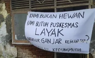 KESEHATAN DEMAK : Puskesmas Kedungmutih Rusak, Gubernur Ganjar Diprotes