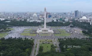 Polisi Sebut Massa Reuni 212 Puluhan Ribu Orang