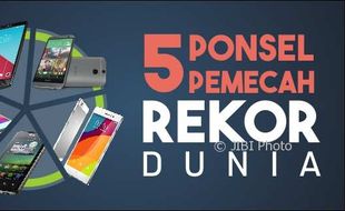 #ESPOSPEDIA : 5 Ponsel Pencetak Rekor Dunia