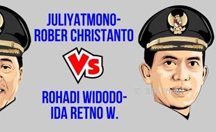 ESPOSPEDIA : Juli Vs Rohadi di Pilkada Karanganyar