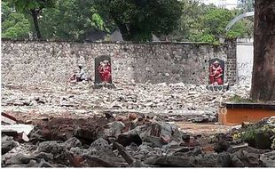 CAGAR BUDAYA SOLO : Kisah Arca di Lahan Eks THR Sriwedari