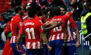 Atletico Madrid Gasak Getafe, Diego Costa Cetak Gol Lalu Diusir Keluar Lapangan