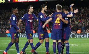 COPA DEL REY : Barcelona Berondong Gawang Celta, Valverde Puji Efektivitas Serangan