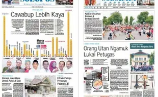 SOLOPOS HARI INI : Kekayaan Peserta Pilkada 2018 hingga Orang Utan Ngamuk