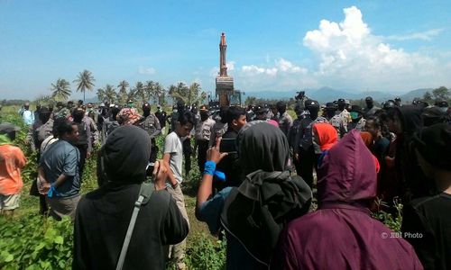 Polisi Anggap Wajar Ricuh Land Clearing Bandara Kulonprogo