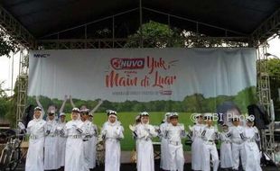 Siswa SD Muhammadiyah Pakel Beraksi di Lapangan Denggung