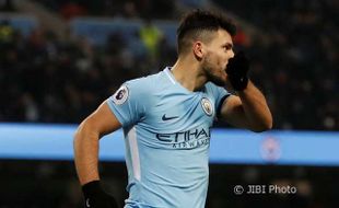 Aguero Cetak Gol Perdana Saat City Bekuk Fulham 3-0 Tanpa Balas