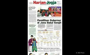 HARIAN JOGJA HARI INI : Pemilihan Gubernur di Jawa Bakal Sengit