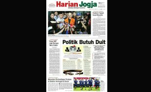 HARIAN JOGJA HARI INI : Politik Butuh Duit