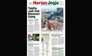 HARIAN JOGJA HARI INI : Tekfin Jadi Alat Mencuci Uang