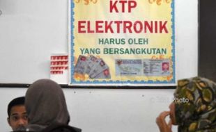 Jelang Coblosan 18.629 Warga Belum Miliki e-KTP, Terbanyak  Klaten