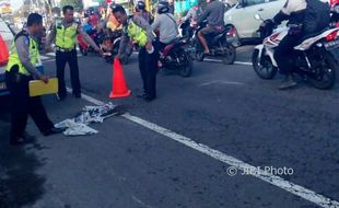 KECELAKAAN SLEMAN : Pengendara Motor Tewas Terlindas Truk