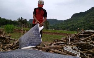 Parah, Begini Kondisi Panel Surya yang Rusak di Bantul