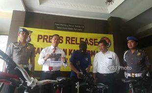 KRIMINAL BANTUL : Pencuri Spesialis Sepeda Ditangkap, Sudah 12 Sepeda Mahal Diembat