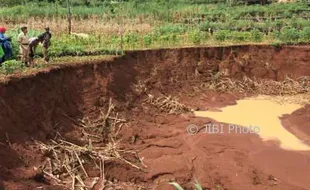 Dewan Minta Pemkab Gunungkidul Cepat Tangani Tanah Ambles