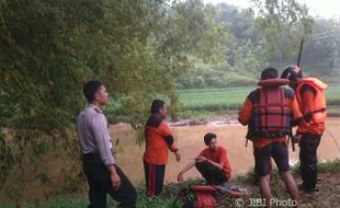 Pria Lansia Wonogiri Hilang saat Menggembala Sapi di Sawah