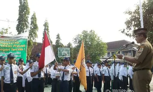 Pengurus OSIS MTsN 1 Wonogiri Dilantik