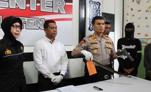 KRIMINALITAS KLATEN : Begini Kronologi Penangkapan Geng Remaja Anarkis Bersenjata Tajam dan Airsoft Gun