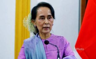 Rumah Aung San Suu Kyi Rusak Gara-Gara Dilempar Bom Molotov