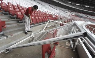 Butuh Rp150 Juta untuk Perbaiki Kerusakan Stadion Utama GBK