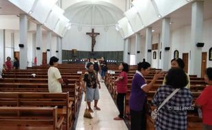 PENYERANGAN GEREJA : Suliyono Menginap di Masjid Dekat Gereja Sebelum Beraksi