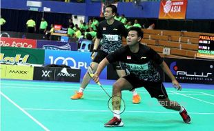 BADMINTON ASIA CHAMPIONSHIPS 2018: Lawan India, Tim Ganda Putra Siap Amankan Dua Kemenangan