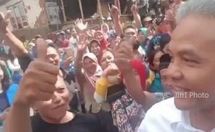 PILKADA 2018 : Begini Meriahnya Vlog Ganjar di Temanggung