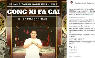 IMLEK 2018 : Ini Harapan Wali Kota Semarang di Tahun Baru China