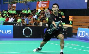 BADMINTON ASIA TEAM CHAMPIONSHIPS 2018: Jonatan Pelajari Permainan Srikanth