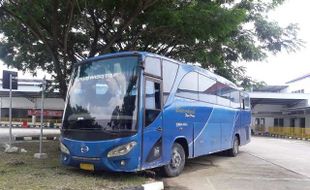 Bus Suporter Arema Kecelakaan di Wonogiri