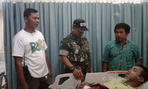 Tukang Kayu Dirawat Intensif di RSUD Sragen Usai Disengat Tawon