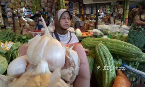 Harga Cabai Rawit dan Bawang Putih di Jogja Masih Tinggi