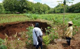 Muncul 11 Sinkhole di Gunungkidul, BPBD Pusing Tujuh Keliling