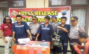 PENCURIAN SEMARANG : Polsek Tembalang Ringkus Kawanan Pencuri Burung Lovebird