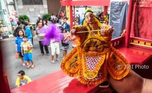 FOTO IMLEK 2018 : Wayang Potehi di Pecinan Semarang