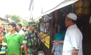 Rumah Terduga Teroris di Pasar Kliwon Solo Masih Dipantau Polisi