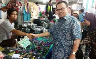 PILKADA 2018 : Sudirman Said Janji Kawal Pasar Tradisional dari Gempuran Toko Modern