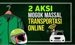 ESPOSPEDIA : 2 Aksi Mogok Massal Transportasi Online Soloraya