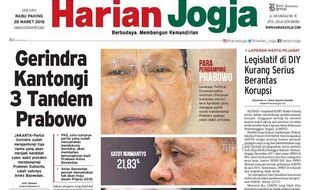 HARIAN JOGJA HARI INI : Gerindra Kantongi 3 Tandem Prabowo