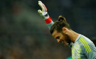 LAGA UJI COBA : De Gea: Hadapi Messi Adalah Tantangan Spesial