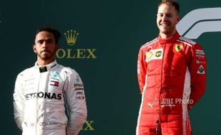 FORMULA 1 2018 : Ungguli Hamilton, Vettel Juara GP Australia