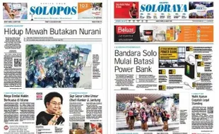 SOLOPOS HARI INI : Sup Sayur Lima Unsur Obati Kanker hingga Pembatasan Power Bank di Bandara