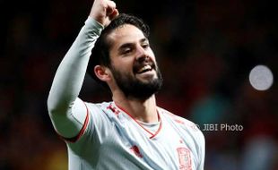 LAGA UJI COBA : Isco Akhiri Penantian Hattrick Matador