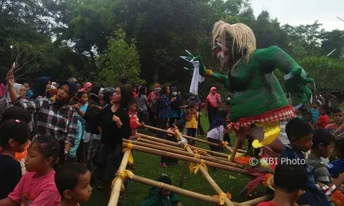 Pesan Perdamaian Saat Prosesi Nyepi di Magetan