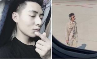 Mirip Song Joong Ki Petugas Bandara China Viral