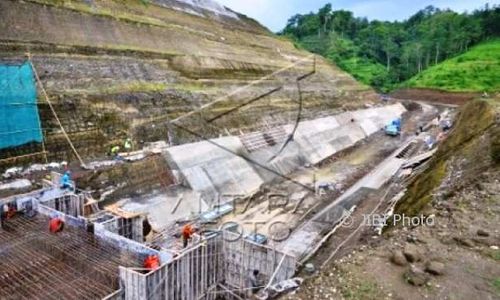 INFRASTRUKTUR KUDUS : Waduk Logung Baru Rampung September Akibat Tingginya Curah Hujan