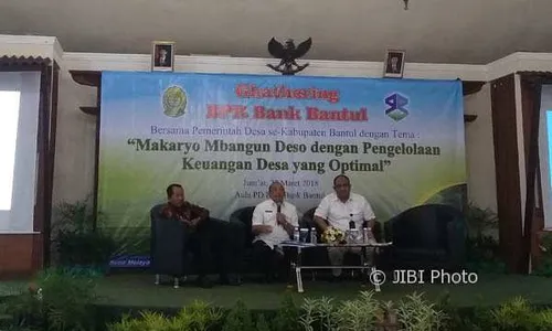 Bank Bantul Tawarkan Keuntungan pada Pemerintah Desa