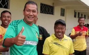 PILKADA 2018 : Ganjar Pranowo Beri Semangat Bhayangkara Muda Bisa Lolos Liga 2