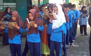 MTsN 9 Sleman Canangkan Gerakan Literasi